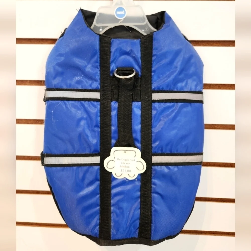 Blue Dog Life Jacket Medium